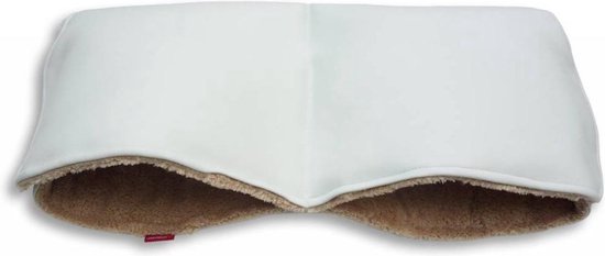 Ideenreich handwarmer DeLuxe voor kinderwagens wit/beige van Altabebe