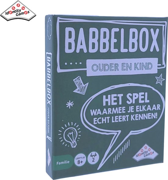 Identity Games Babbelbox Ouder & Kind Familie Kaartspel - 8+ van Identity Games