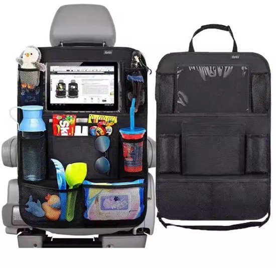 IfarNix Premium & stevig autostoel organizer met tablet houder - Set van 2 - Auto stoel organizer van IfarNix