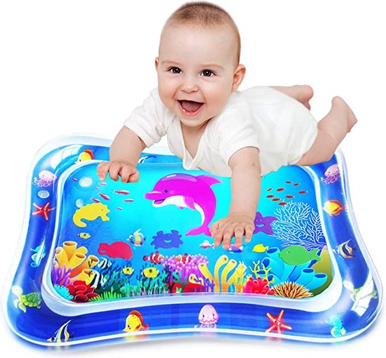 Igoods Baby Waterspeelmat – Opblaasbaar - Watermat – Speelmat - Waterspeelgoed - Babyshower Cadeau – Kraamcadeau – Speelgoed – Speelkleed Baby van Igoods