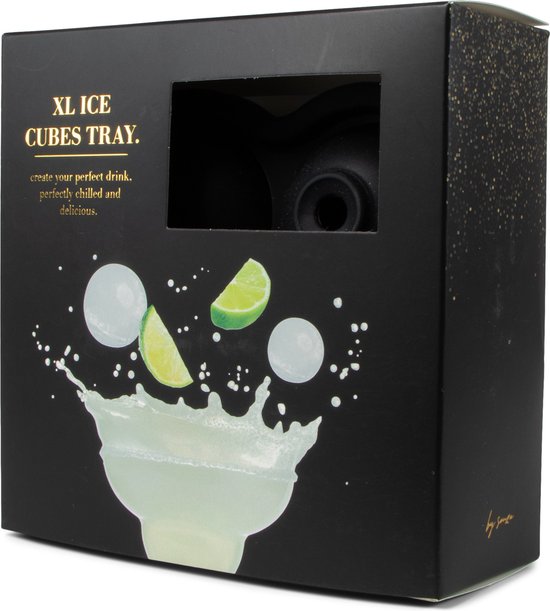 IJsblokjesvom Bollen XL Zwart van Tomorrow's Kitchen