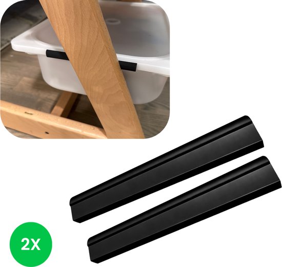 Ikea trofast adapter voor tripp trapp kinderstoel - geschikt voor álle modellen - V3 - Zwart
