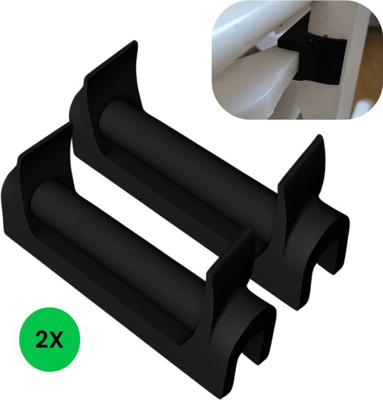 Ikea Trofast opbergbak adapter voor Tripp Trapp kinderstoel - zwart - 2 stuks van IKEA