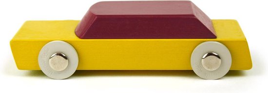 Ikonic - Floris Hovers Duotone Car #2 - houten speelgoedauto van IKONIC