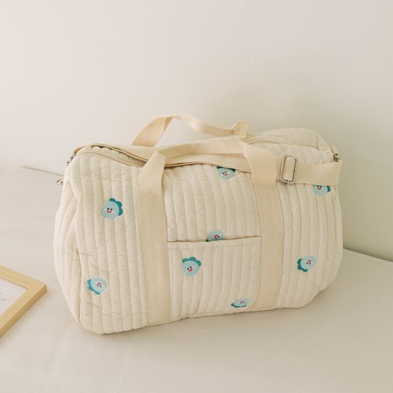 Il Bambini - luiertas - Mombag - Schoudertas - Verzorgingstas - Kraamcadeau - Large - Duffel - Vis van IL BAMBINI