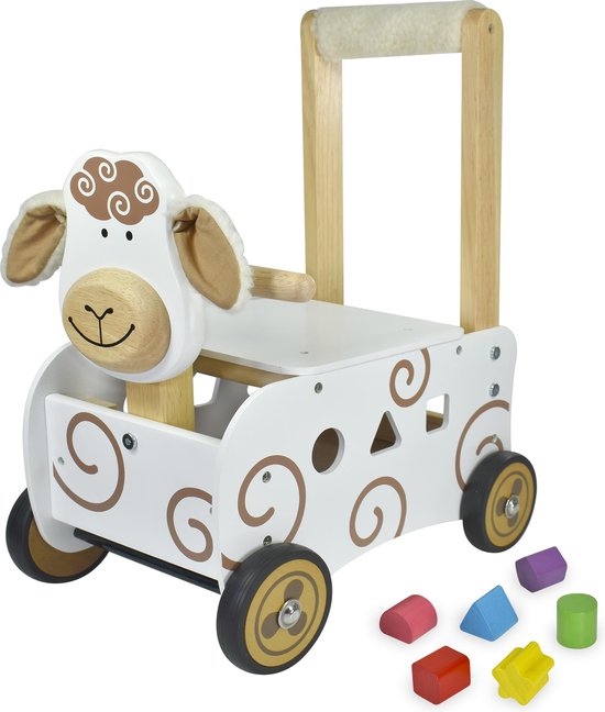 I'm Toy Loopwagen Schaap van I'm Toy