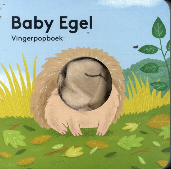 Imagebooks Vingerpopboekje Baby Egel van Inbeelding