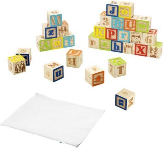 Imaginarium Cuboland - Houten Blokken voor Baby - 30 Stuks van Imaginarium