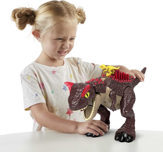 Imaginext Jurassic World™ Carnotaurus Puntige Aanvalsfiguur Bruin