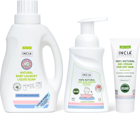 INCIA - Baby Eczeem Set - Kraamcadeau - 100% Natuurlijk