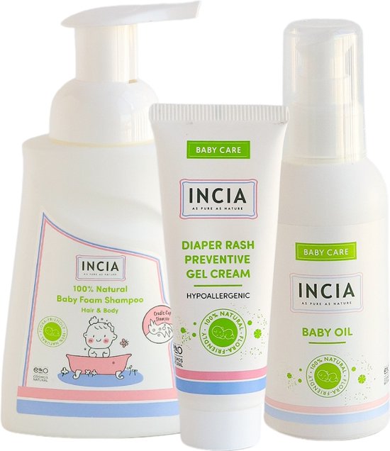 INCIA - Duurzame Baby Starter Set - Kraamcadeau