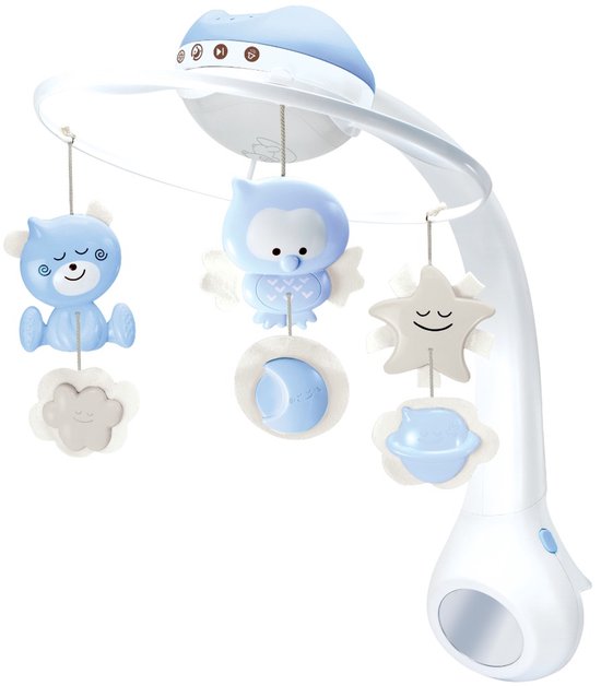 Infantino Blue 3-in-1 Muziekmobiel & Projector van Merkloos