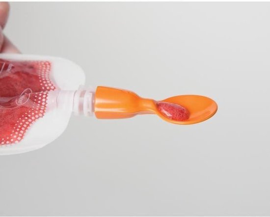 Infantino Feeding Couple a Spoons Knijpzak Lepeltjes BK-05026 van Infantino