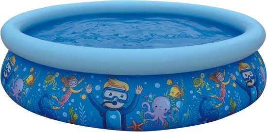 Inflatable Pool 205 x 47 cm Sea World Children - Need Content in HTML
