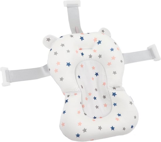 Inklapbare Baby Badspeelgoed met Veiligheidsgordels voor Pasgeborenen - Verstelbare Zitsteun