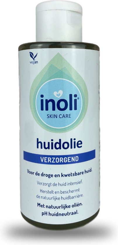 Inoli Skincare – Inoli Huidolie voor Droge en Gevoelige Huid – Lichaamsolie – Babybenodigdheden – 150ml van Inoli