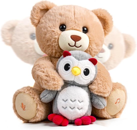 Interactief Knuffelbeest met Opnamemogelijkheid voor Baby's en Kinderen van Merkloos