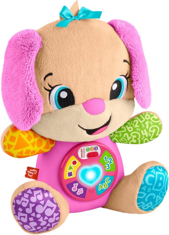 Interactief Leerspeelgoed Zusje - Meegroeiend Pluche Knuffel met Liedjes en Taalopties