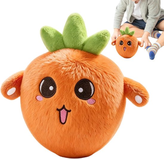 Interactief Pluche Speelgoed - Muziek Knuffel - Educatief Spel - Vormen en Kleuren - 23 x 21 x 10.5 cm