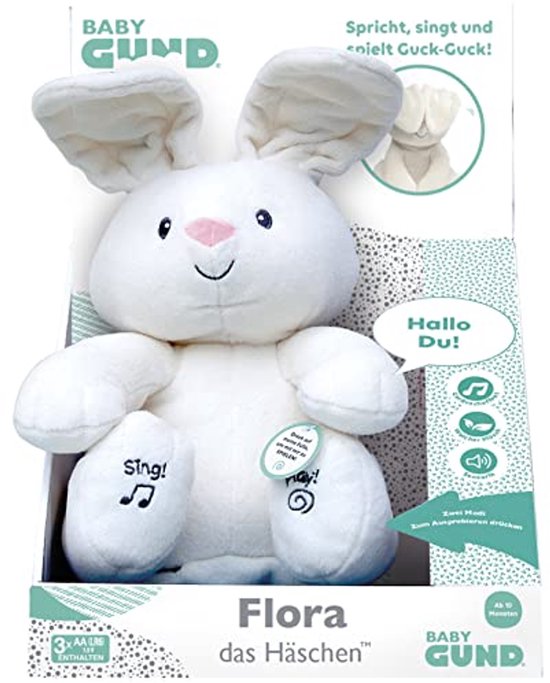 Interactief Zingend Konijn Knuffel voor Baby's van Cuddle & Play.