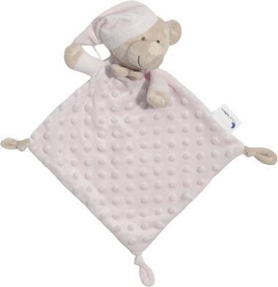 Interbaby Knuffeldoekje Meisjes Junior 28 X 17 Cm Polyester Roze van Interbaby