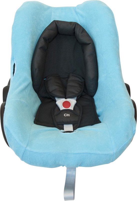 ISI Mini autostoelhoes – groep 0 – aqua blauw van ISI MINI