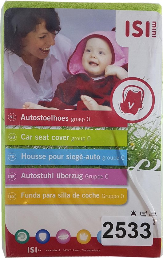 ISI Mini autostoelhoes - Groep 0 - Groen van ISI MINI