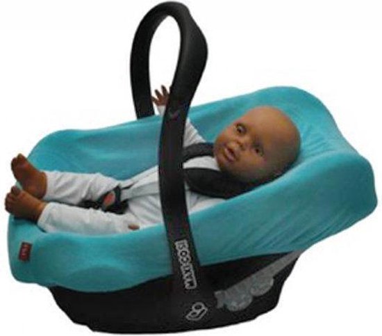 ISI Mini autostoelhoes – groep 0 – turquoise van ISI MINI
