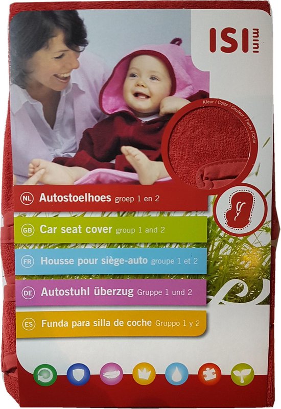 ISI Mini - Autostoelhoes - Groep 1 & 2 - Rood van ISI MINI