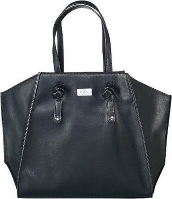 Isoki Luiertas Easy Acces Tote Toorak Black Isoki Luiertas Easy Acces Tote van Isoki