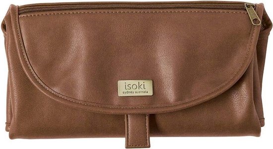 Isoki Verschoningsmatje 17x9x5cm - Bruin van Isoki