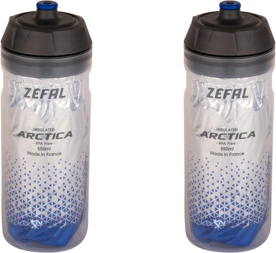 Isolatie Fietsfles 2 stuks 550 ml - Thermos Bidon voor Warm en Koud Drinken