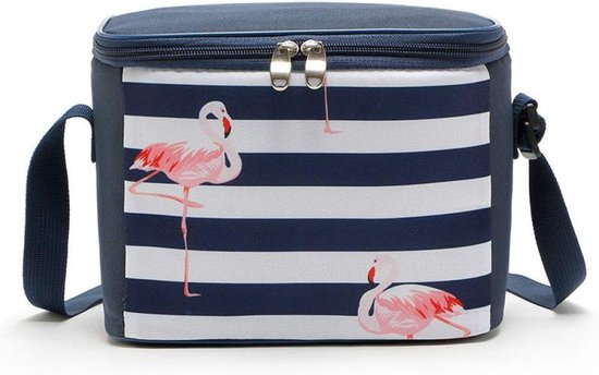Isolatietas - Lunchtas Koeltas - Eten Koel Houden - Lekvrije Voering - 23 x 15 x 17 cm - Multicolor
