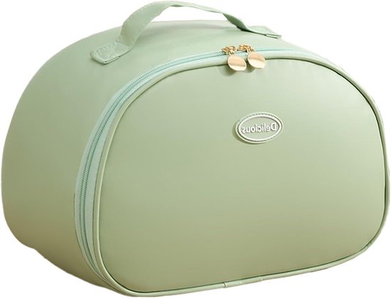 Isolerende Lunchtas - Leren Koeltas - Eten Warm Houden - Waterdichte Voering - 5 Liter - Groen