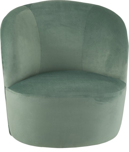 J-Line Kinderzetel Draak 46x45x51cm - Fluweel munt van J-Line