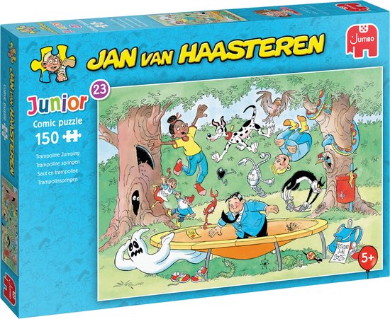 Jan van Haasteren Junior 23 - Trampoline springen - 150 stukjes van Jan van Haasteren