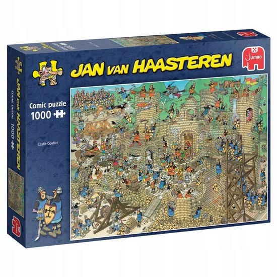 Jan van Haasteren Puzzel Kasteel Conflict 1000 Stukjes