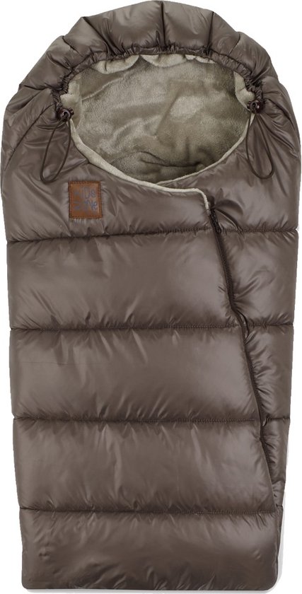 Jané Convert Universele Kinderwagen Slaapzak Bronze – Verstelbare Lengte 90–105 cm – Winter Voetenzak – Waterafstotend – Fleece Binnenkant van Merkloos