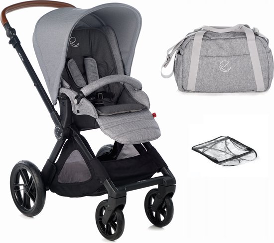Jane Muum Kinderwagen (2021) Dim Grey + gratis luiertas & regenhoes t.w.v. €139,- van Jané