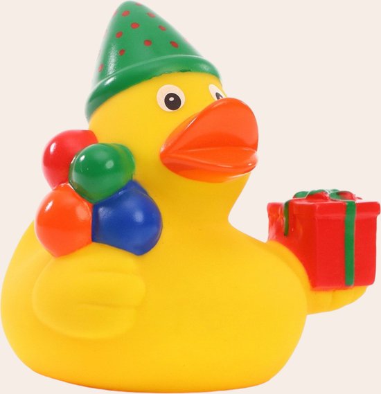 Jarige Badeend - Feestelijk Badplezier voor Elke Verjaardag