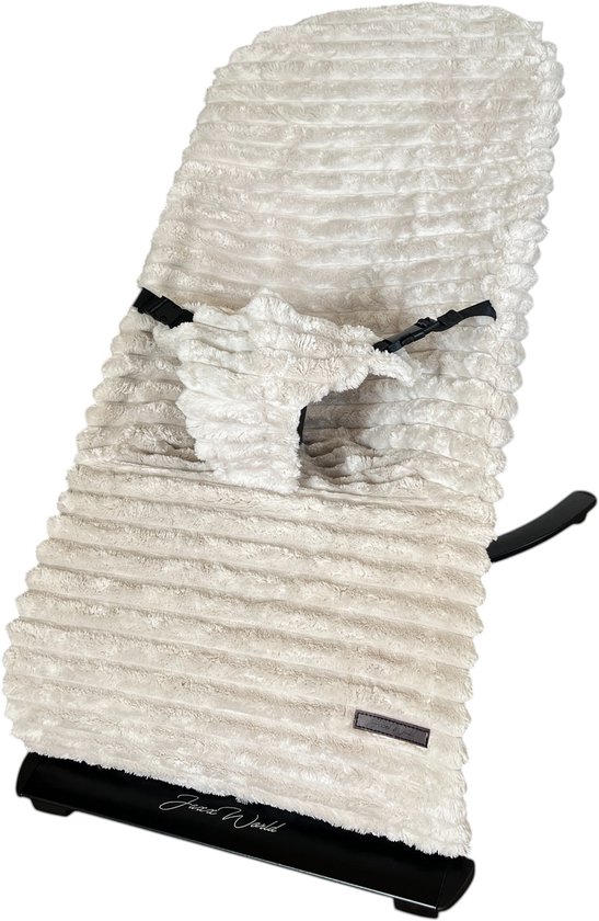 JAXX - 2025 wipstoel 2.0 - Fleece - babystoel - baby swing - schommelstoel baby - baby bouncer - wipstoel baby van Merkloos