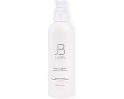 J.Born Baby Bodycrème - Parfumvrij - Met Probiotica, Haver & Shea - Voor de Droge en Eczeemgevoelige Huid - 200ml van Merkloos