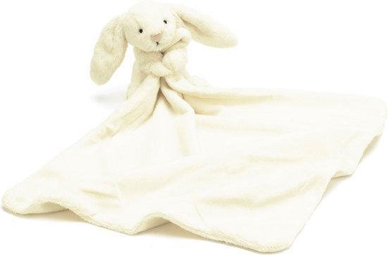Jellycat Bashful Konijn Blankie Cream