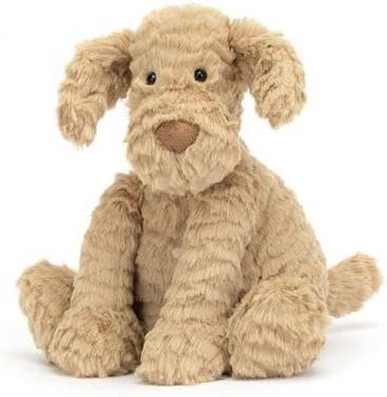 Jellycat Fuddlewuddle Puppy Medium - L: 8 cm x L: 13 cm x H: 23 cm