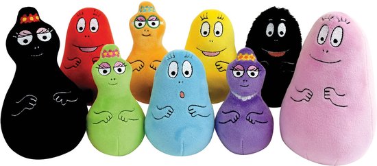 Jemini – JEM3298060243902 – Knuffelset – 9 Barbapapa figuren