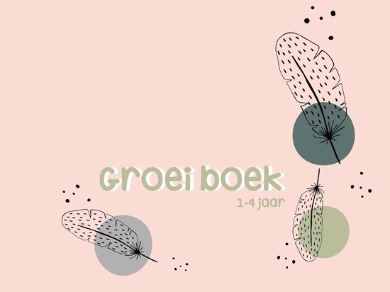 Jep-Kids Mellow Roze van Baby naar Kleuter Groeiboek 190819 van Jep-Kids