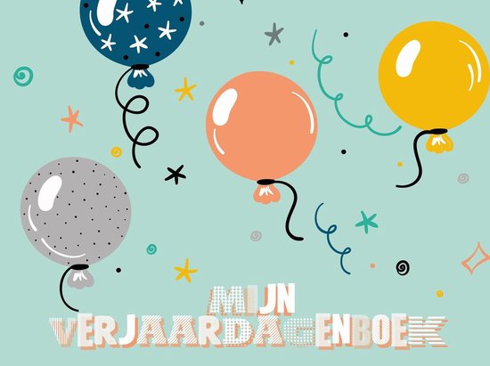 Jep-Kids Mint Verjaardagenboek 190804 van Jep-Kids
