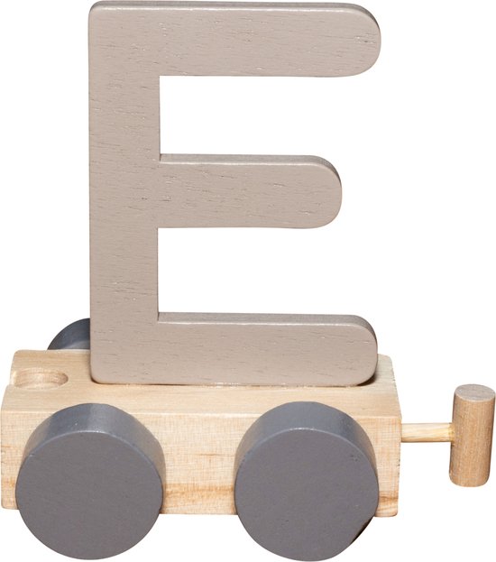 Jep Letters Treinletter E - Zand van Jep Letters