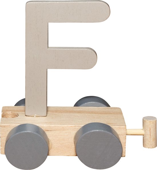 Jep Letters Treinletter F - Sand van Merkloos