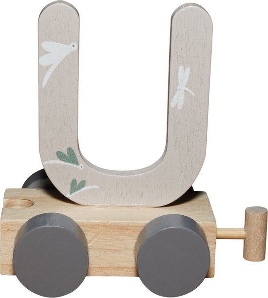 Jep Letters Treinletter U - Fireflies Green van JEP!